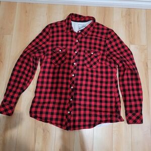BC Clothing women's size large fleece lined sweater/jacket